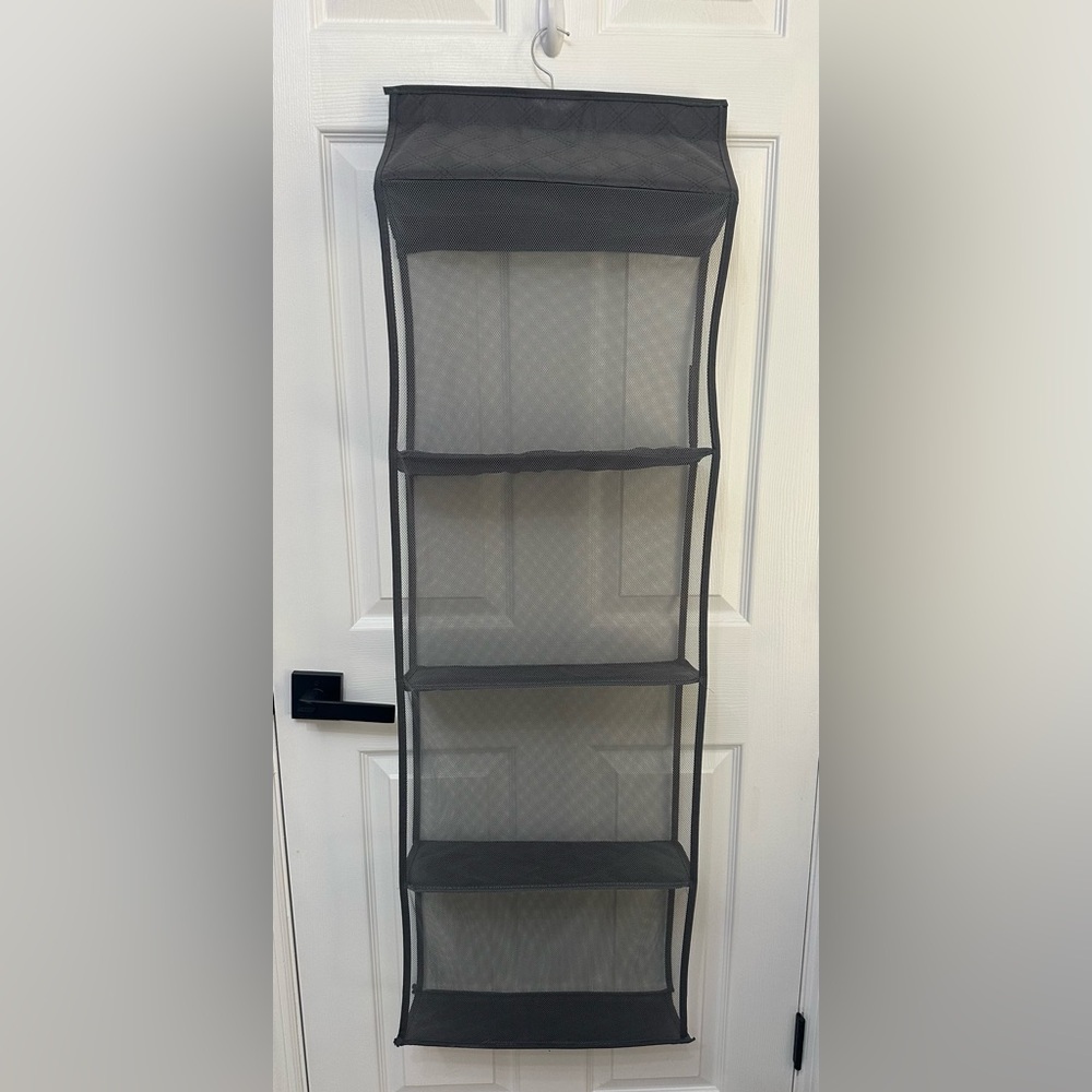 Hanging Closet Shelf Four-layer Storage Bag Household Clothes Container